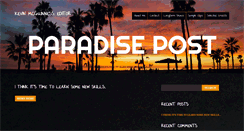 Desktop Screenshot of paradisepostproduction.com